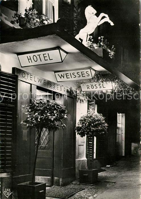 St Wolfgang Wolfgangsee Hotel Weisses Roessl