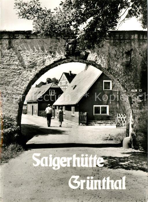 Olbernhau Erzgebirge Technisches Denkmal Saigerhuette Gruenthal