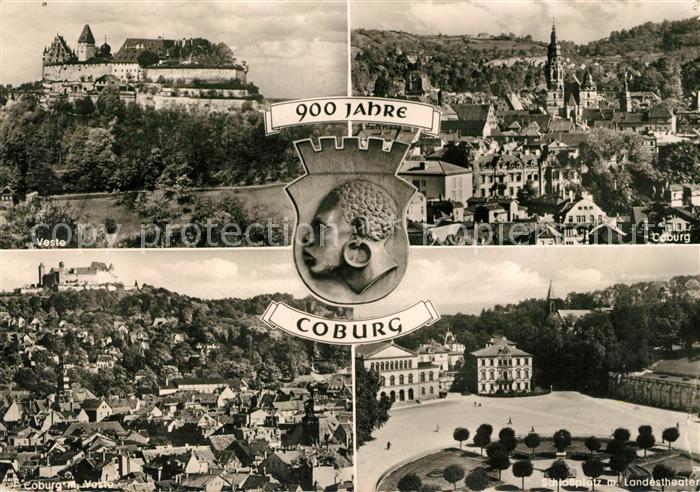 Coburg Veste Schlossplatz Landestheater