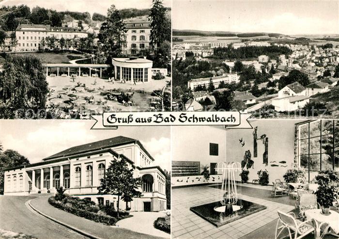 Bad Schwalbach Wandelhalle Sanatorium Panorama
