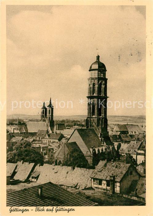 Goettingen Niedersachsen Kirche Panorama