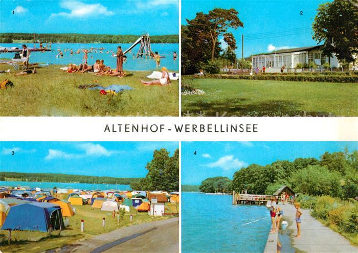 Altenhof Werbellinsee Strand Campingplatz FDGB Erholungsheim Strandpavillon