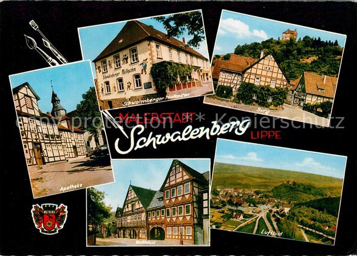 Schwalenberg Apotheke Burg Schwalenberger Malkasten Rathaus Panorama