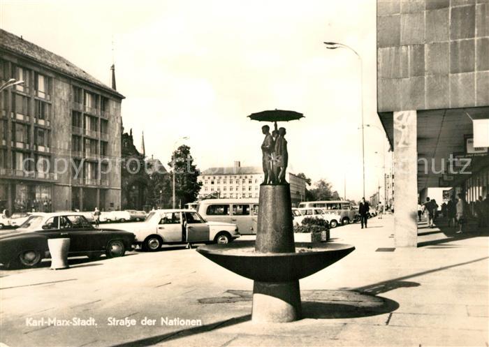 Karl-Marx-Stadt Strasse der Nationen