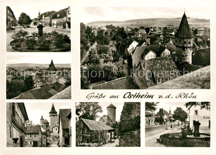 Ostheim Rhoen Lichtenburg Brunnen Ratskeller