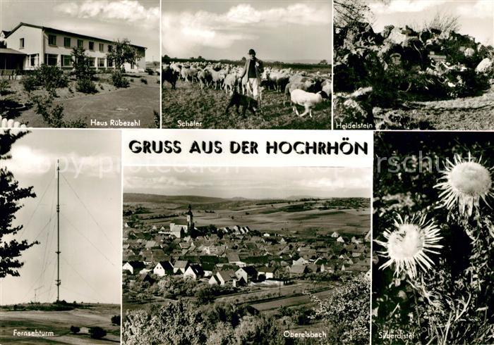 Rhoen Region Haus Ruebezahl Schaefer Heidelstein Fernsehturm Oberelsbach