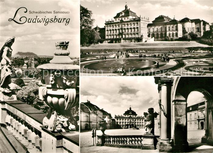 Ludwigsburg Wuerttemberg Schwaebisches Sanssouci