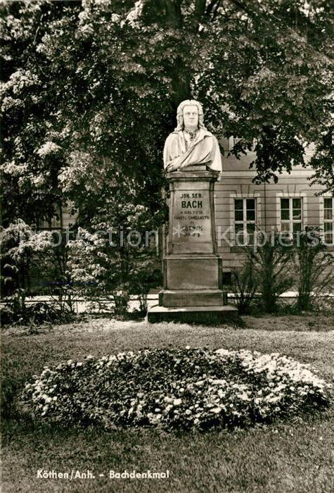 Koethen Anhalt Bachdenkmal