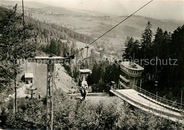 Klingenthal Vogtland Grosse Aschbergschanze Sessellift