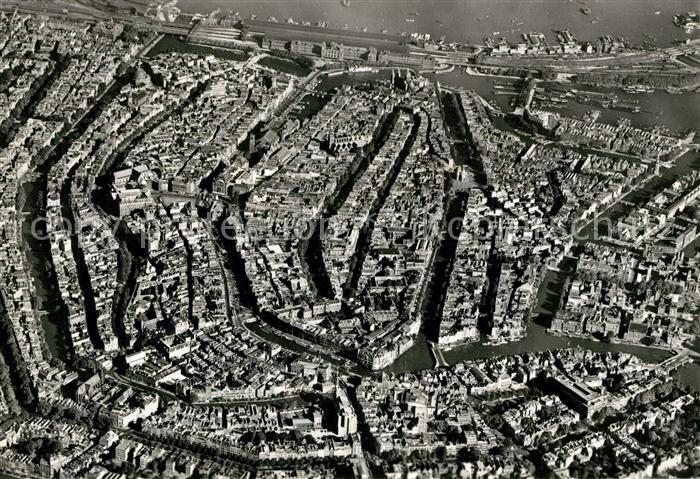 Amsterdam Niederlande Fliegeraufnahme