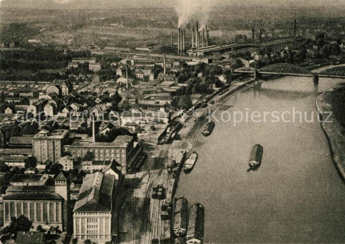 Riesa Sachsen Fliegeraufnahme 1929