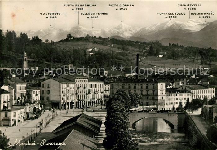 Mondovi Cuneo Panorama
