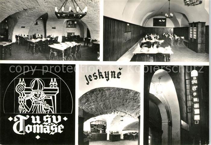 Prag Prahy Prague Gaststaette Hotel Tomase