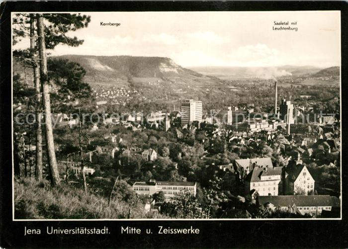 Jena Thueringen Zentrum Zeisswerke