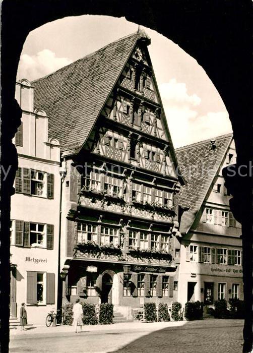 Dinkelsbuehl Deutsches Haus