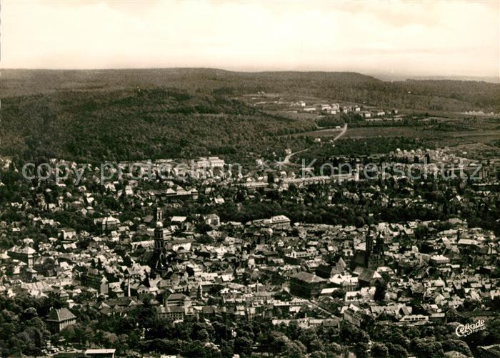 Goettingen Niedersachsen Fliegeraufnahme