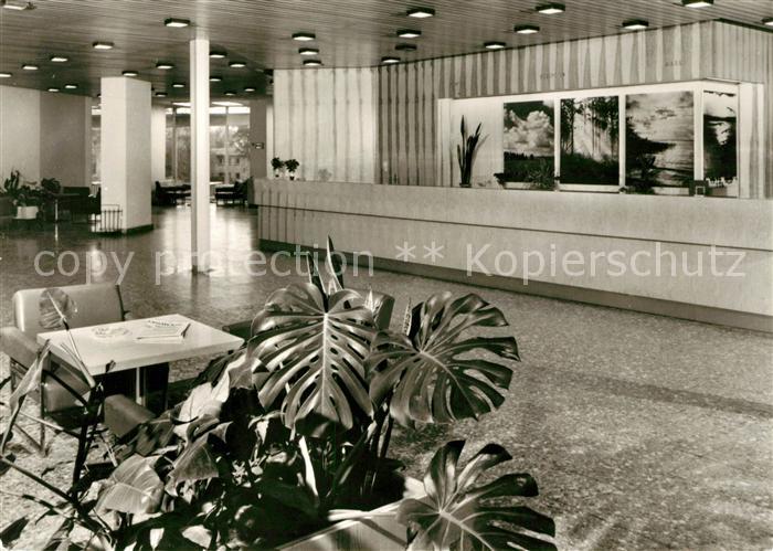 Klink Waren FDGB Ferienobjekt Erholungsheim Herbert Warnke Empfang