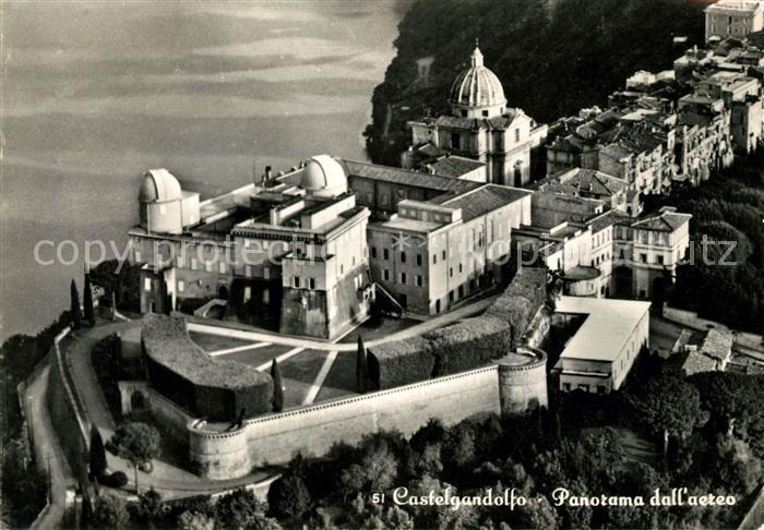 Castelgandolfo Latium Fliegeraufnahme