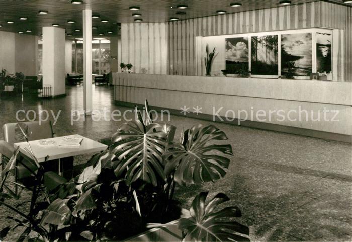 Klink Waren FDGB Ferienobjekt Erholungsheim Herbert Warnke Empfang