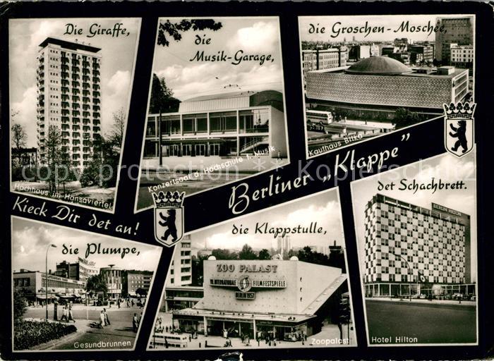 BERLIN  CITY Berliner Klappe Klappstulle Gesundbrunnen Die Giraffe Musik Garage