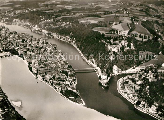 Passau Fliegeraufnahme