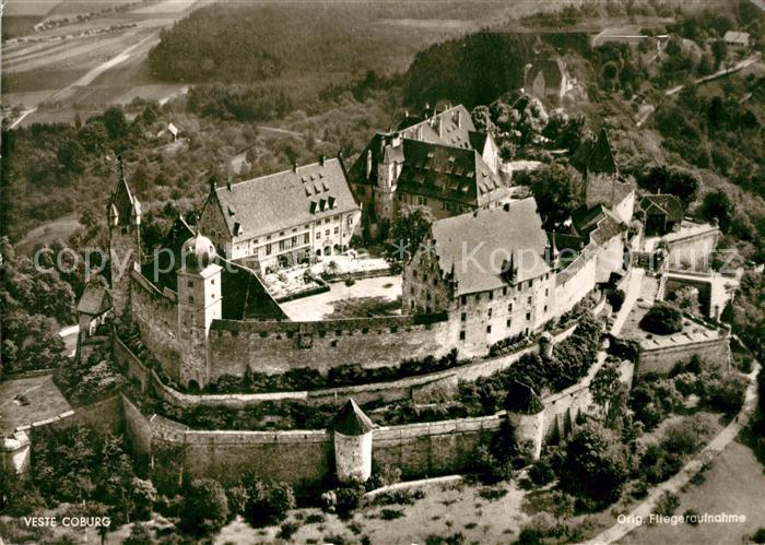 Coburg Fliegeraufnahme Veste