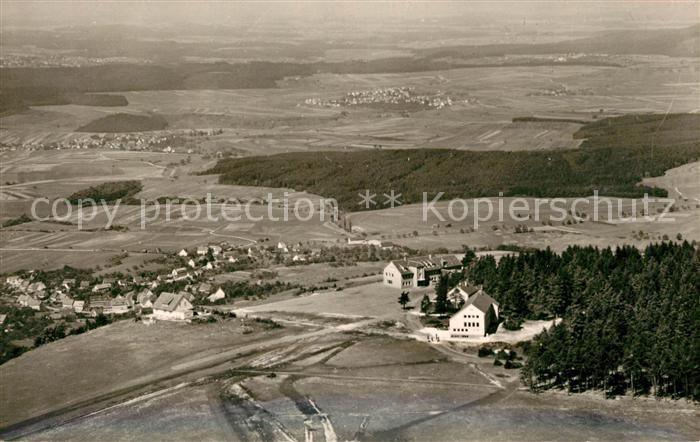 Spaichingen Hotel Hoehenrestaurant Klippeneck Fliegeraufnahme