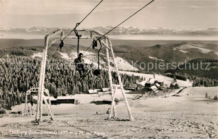 Feldberg Schwarzwald Alpen Winterlandschaft