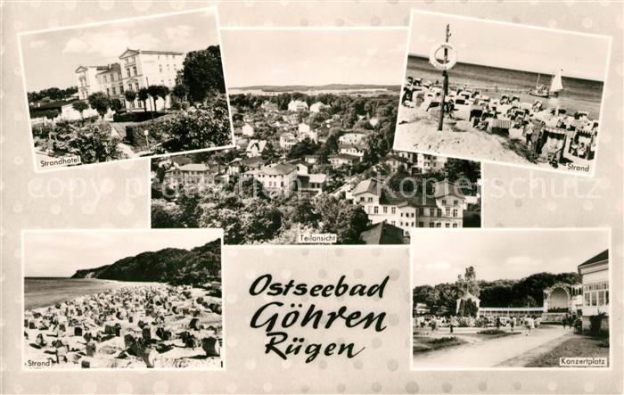 Goehren Ruegen Strandhotel Strand Konzertplatz