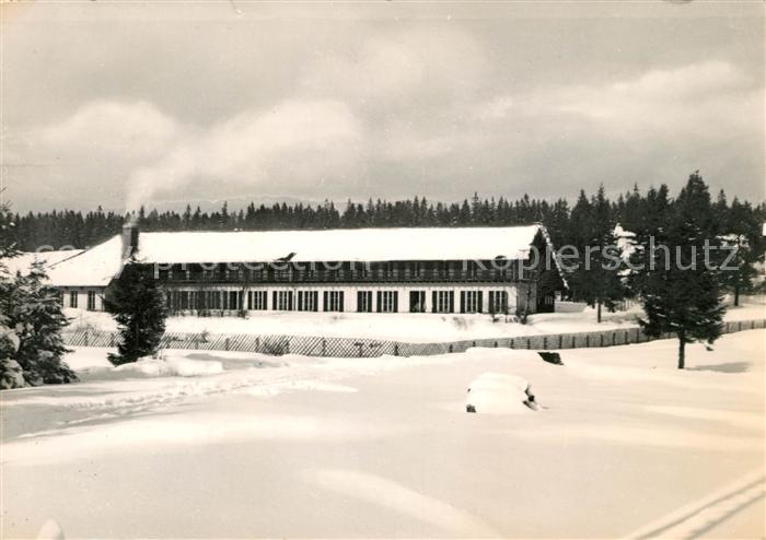 Geyer Jugendherberge Adolf Hennecke Winter