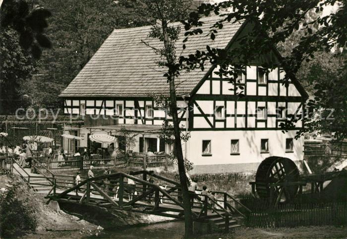 Schlaubetal HO Gaststaette Bremsdorfer Muehle