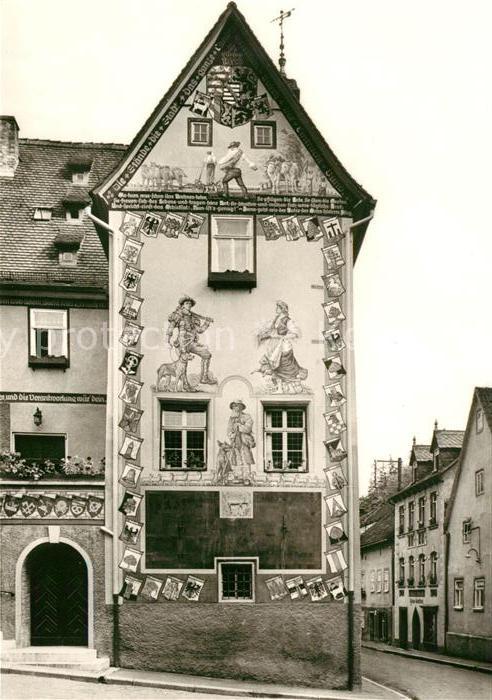 Ziegenrueck Giebel historisches Rathaus