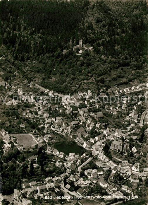 Liebenzell Bad Fliegeraufnahme Internationales Forum Burg