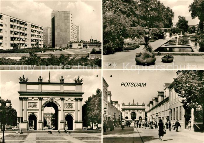 Potsdam Hans Marchwitza Strasse Freundschaftsinsel Brandenburger Tor