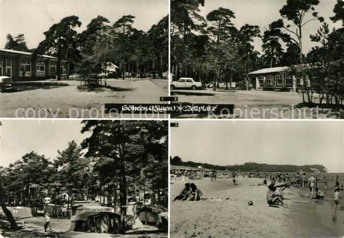 Goehren Ruegen Zeltplatz Strand Kaufhalle Gasthaus Zur Duene