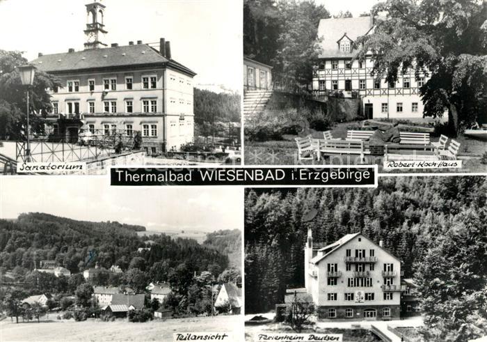 Wiesenbad Sanatorium Robert Koch Haus Ferienheitm Deutsen