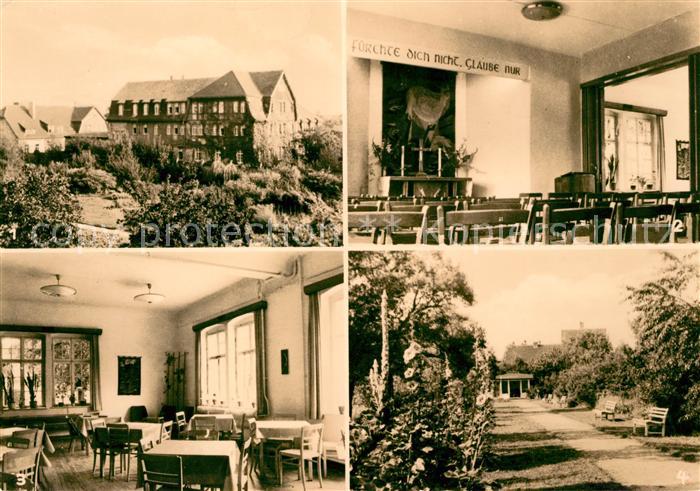 Schoenebeck Salzelmen Julius Schniewind Haus Andachtsraum Loehe Saal Gartenanlag