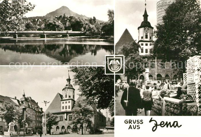 Jena Thueringen Rathaus Kirche