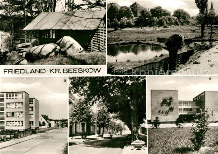 Beeskow Friedland Schutzhuette Schwielochsee Burg Polytechnikum