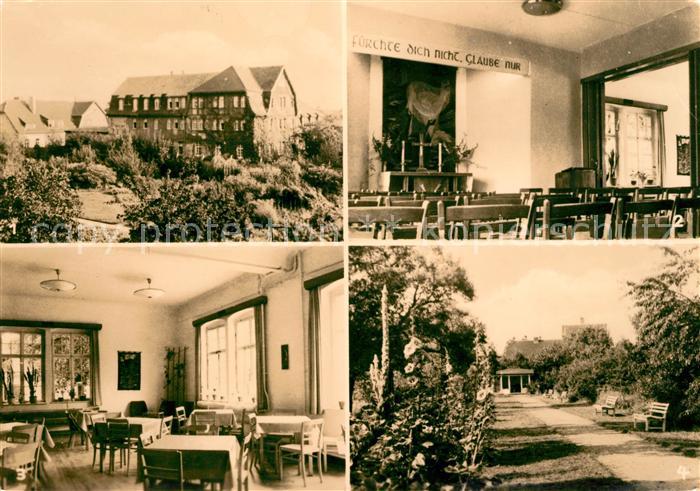 Schoenebeck Salzelmen Andachtsraum Loehe Saal Gartenanlage