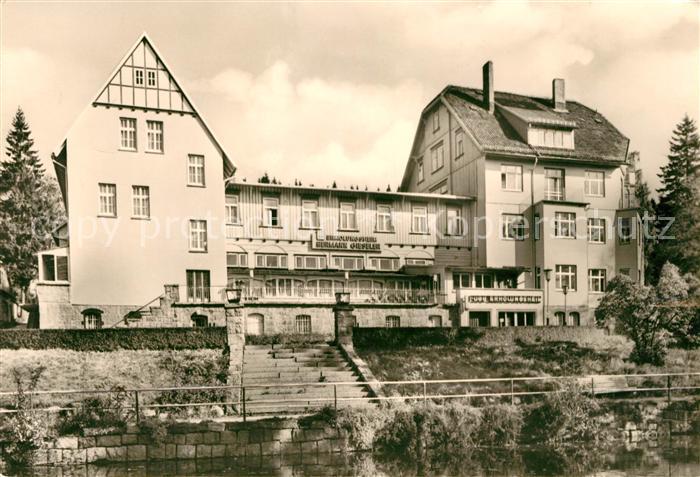 Schierke Harz FDGB Erholungsheim Hermann Gieseler