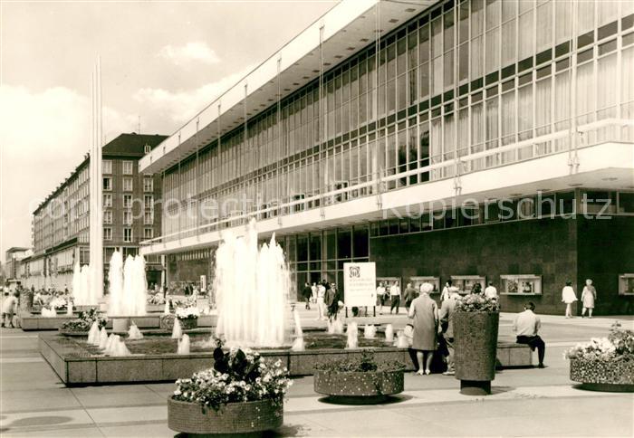 DRESDEN Elbe Kulturpalast Altmarkt