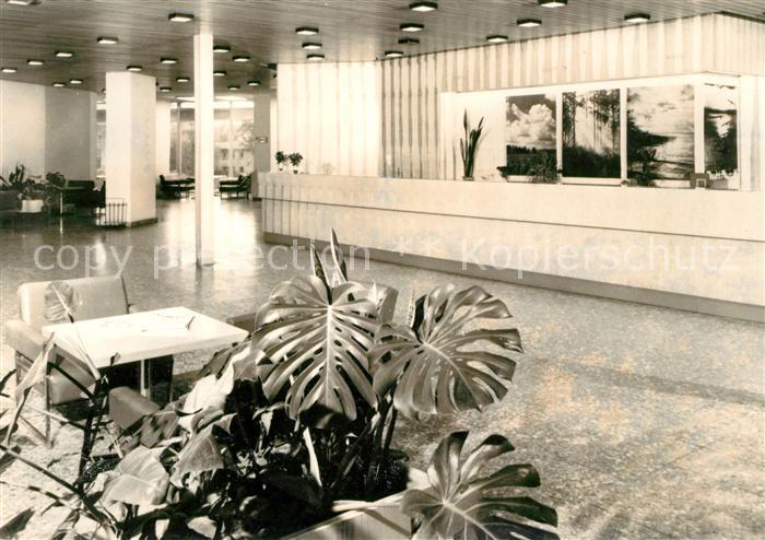 Klink Waren FDGB Ferienobjekt Erholungsheim Herbert Warnke Empfang