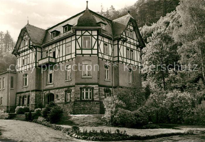 Thal Ruhla FDGB Erholungsheim Schossberg