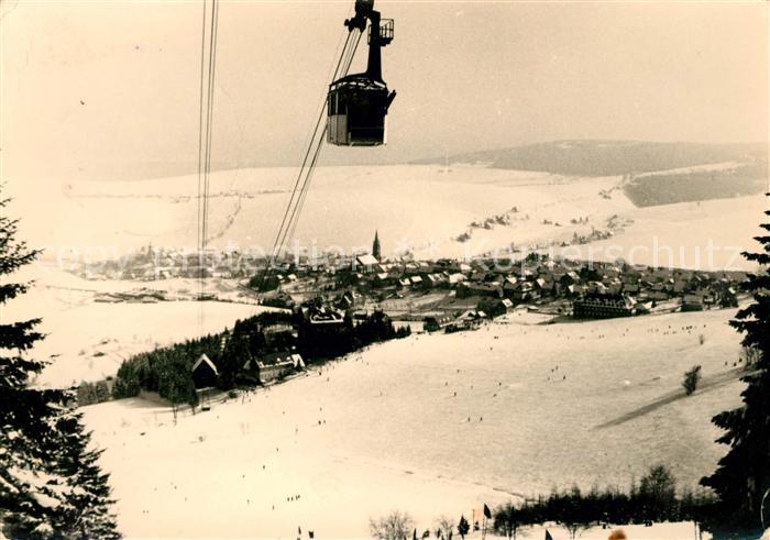 Oberwiesenthal Erzgebirge Winterlandschaft