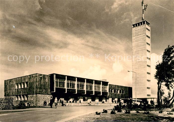 Fichtelberg Oberwiesenthal HO Gaststaette Fichtelberghaus