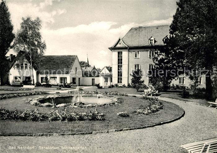 Bad Nenndorf Sanatorium Sonnegarten