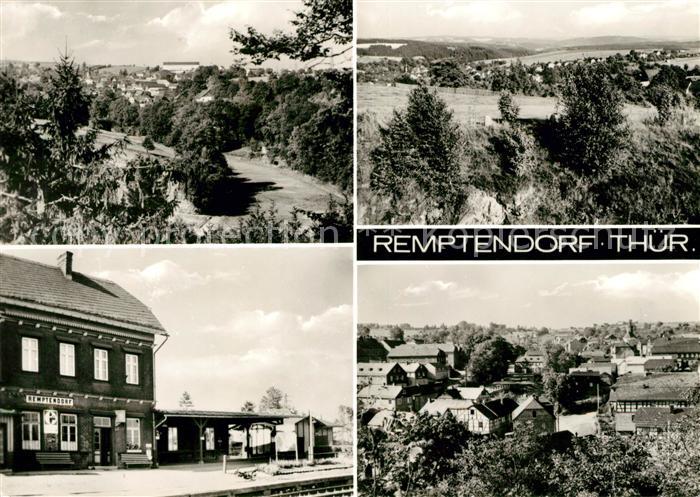 Remptendorf Panoramen Bahnhof
