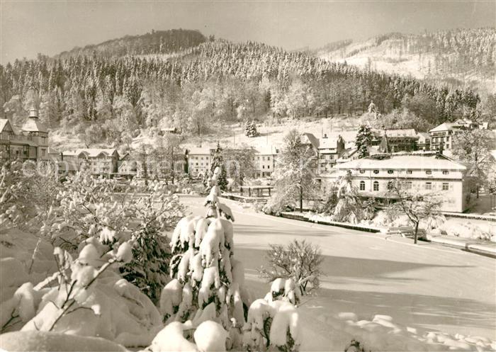 Herrenalb Bad Herrenalb Panorama Winterlandschaft