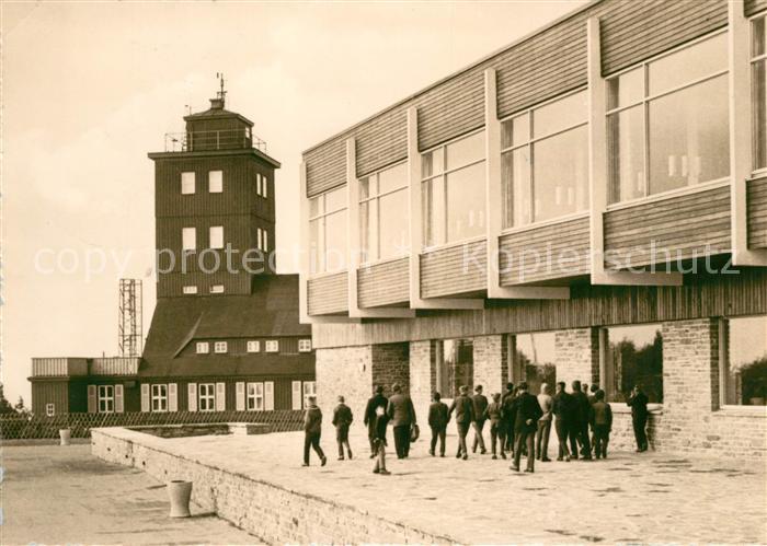 Fichtelberg Oberwiesenthal Wetterwarte Gasthaus